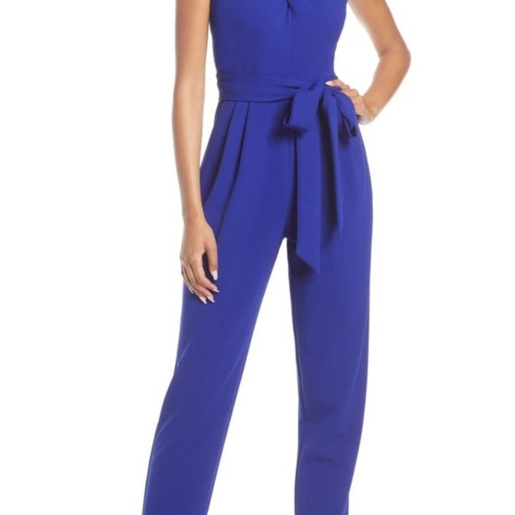 Elegant Blue Jumpsuit size 22W - Picture 2 of 11